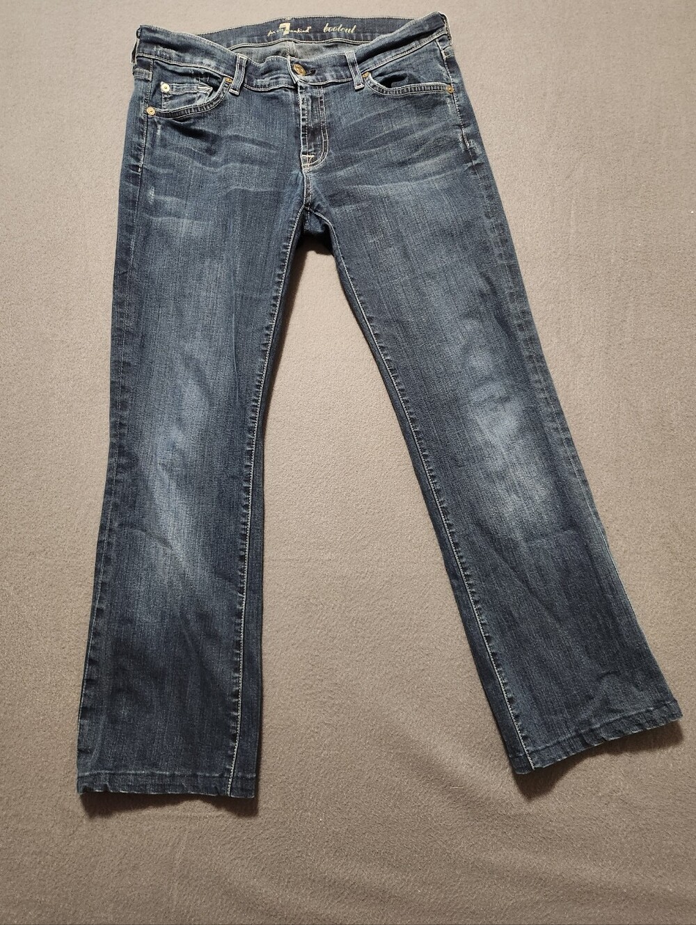 7 For All Mankind Jeans Women Size 30 Blue Bootcut